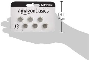 Amazon Basics 6-Pack LR44 Alkaline Button Coin Cell Battery, 1.5 Volt, Long Lasting Power, Mercury-Free,packaging may vary - Image 5