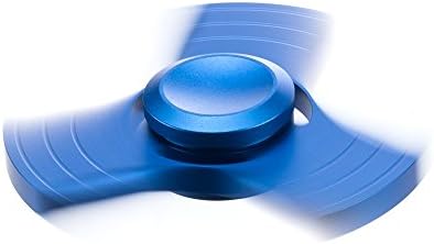 Fidget Spinner Toy Tipfinger Metal Texture Specially Designed for Teenagers and Adults(Blue)