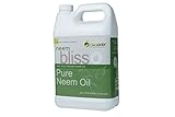 Organic Neem Bliss 100% Pure Cold Pressed Neem Seed Oil (1 Gallon) OMRI Listed for Organic Use