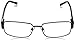 Foster Grant Men's Wes Multifocus Rectangular Reading Glasses, Gunmetal/Transparent, 54 mm + 1.5