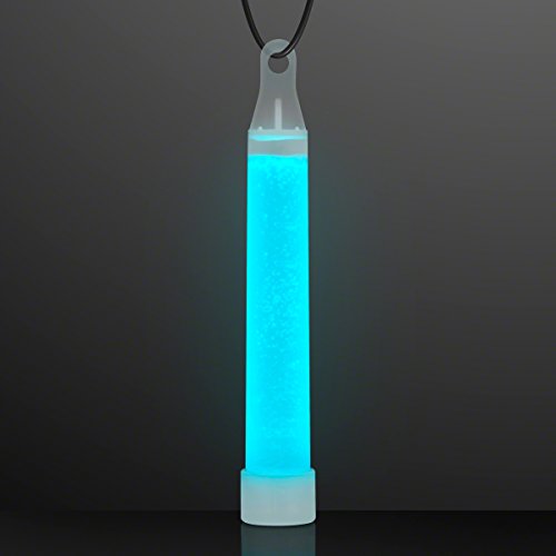 4" TURQUOISE Mini Glow Sticks (Set of 50)