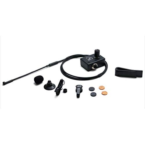 CHROMATIC-STRUNG HARP MICROPHONE,"THE FEATHER" with FLEXIBLE MICRO-GOOSE NECK by Myers Pickups ~ See it in ACTION! Copy and paste: myerspickups.com, Harp Microphone - Thumbnail 2
