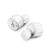 Creazy Mini True Wireless Bluetooth Twins Stereo In-Ear Headset Earphone Earbuds (White)