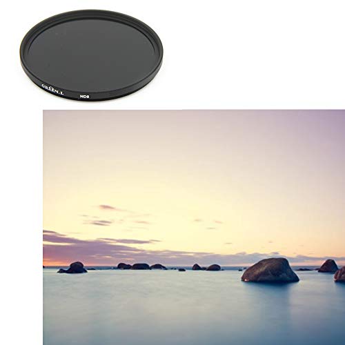 GREEN.L 77mm Macro Close-up Filters(+4)+ND Neutral Density Filters(ND8)+Rotating 6 Points Star Filter +Graduated Grey Filter (ND) Filter Kit for 77mm Digital Camera with Filter Pouch - Thumbnail 4