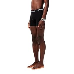 Lacoste Mens Cotton Stretch Essentials Boxer