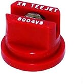 TeeJet Extended Range Flat Spray Tip Red 80&deg; Polymer w/SS Insert XR8004VS