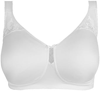 MOlly K Ladies Famous Make Total Support Non Wired Full Cup Smoothing Bra. White Or Almond. Sizes 36-40 B C D DD E F G Cups