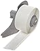 Brady High Adhesion Vinyl Label Tape (M71C-1000-595-WT) - White Vinyl Film - Compatible with BMP71 Label Printer - 50' Length, 1