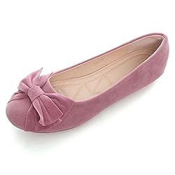 Hee grand Round Toe Bow-Knot Ballet Flats for Women