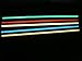 Onite® 3ft White Neon Glowing Strobing Electroluminescent Ribbon (El Tape/Belt)