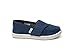 TOMs Unisex Alpargata Slip on Sneakers (Infant/Toddler/Big Kid), Navy, 10 M US Toddler
