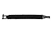 The Friendly Swede Paracord Bracelet for Men — Survival Bracelet with Stainless Steel D Shackle; Polyester Paracord with Adjustable Size & Spare Replacement Pin; Black; Medium; Fits 7-8