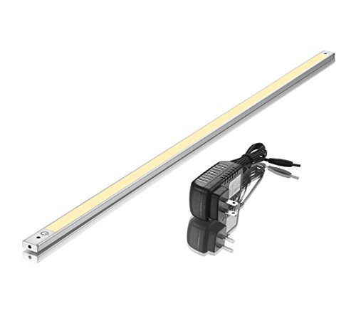 36” Under Cabinet Lighting 3000K – Under Counter Lighting and Under Cabinet LED Lighting by Lux Light with 12V Adapter and Sensor Switch