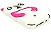 Bastex Galaxy S7 Edge Case, 3D Pink & White Silicone Panda Character Case Cover for Samsung Galaxy S7 Edge