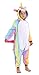 Dingwangyang Unisex-Children Unicorn Pajamas Halloween Animal Cosplay Costume Kigurumi