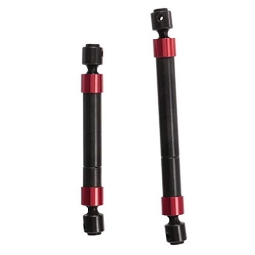 Clothful  2pcs Front and Rear Metal Axle CVD Drive Shaft for TRAXXAS TRX-4 RC Rock Crawler - Thumbnail 6