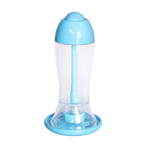 Botrong Leakproof Spray Oil Soy Condiment Bottle Sauce Vinegar Cruet Kitchen Tool (Blue)