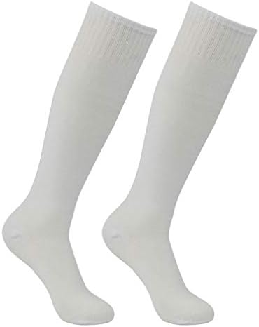 Long Tube Soccer Socks, Atrest Unisex Knee High Solid Sport Football Socks 2-10 Pairs