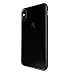 LUVVITT Clarity Back Cover with Light and Slim Flexible TPU Rubber Protection for iPhone Xs/X (2017-2018) - Transparent Black