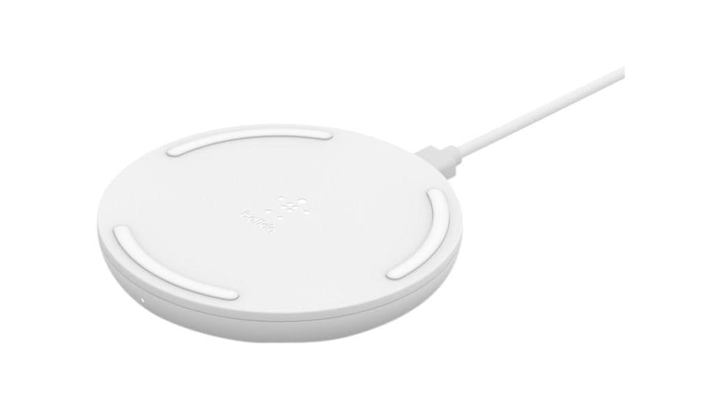 Belkin 10W BoostCharge Induction Charger (Qi Certified Fast Wireless Charger for iPhone, Samsung, Google, etc), White