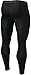 Tesla TM-MUP09-KLB_Medium Men's Compression Pants Baselayer Cool Dry Sports Tights Leggings MUP09