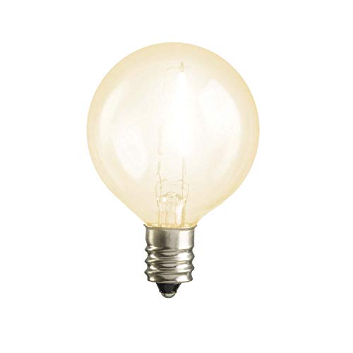 Mr Beams 1W LED G40 Replacement Bulbs with E12/C7 Base for Indoor