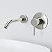 VIGO Olus Single Handle Wall Mount Bathroom Faucet in Brushed Nickel-VG05001BN