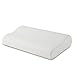 WeNerya Memory Foam Contour Pillow, Ergonomic Neck and Cervical Support Pillow With Washable Cover, Orthopedic Bed Pillow for Back and Side Sleepers, Medium Firm, 20