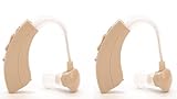 New Digital Hearing Amplifiers - Set of 2 PSAPs - MaxRANGE Volume Control - 64 Audio Settings - 4 Modes - SnugFIT Ear Tips- Batteries Included - Better than LifeEar Siemens