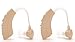 New Digital Hearing Amplifiers - Set of 2 PSAPs - MaxRANGE Volume Control - 64 Audio Settings - 4 Modes - SnugFIT Ear Tips- Batteries Included - Better than LifeEar Siemens