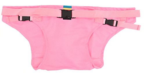 Elufly Outdoor Portable Travel High Chair Booster Baby Seat with Straps Toddler Safety Harness Shopping Cart Safety Strap (Pink)