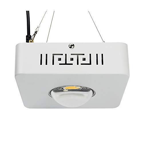 Cree High Intensity 100W Full Spectrum Cob Led Grow Light, Stronger Light Energy With Lens, Cooling Fan Without Noise, High Par Value Especially For Special Plants