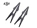 2 Pairs Geniune DJI Inspire 1345T Quick Release Propellers for Inspire 1, Inspire 1 V2.0, Inspire 1 Pro - Part 69 OEM in Original DJI Package with Luckybird USB Reader 1pc