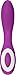 Pure Love G-Spot Silicone Vibrator Purple, Rechargeable, Water-Resistant and Multi Function, Adult Sex Toy