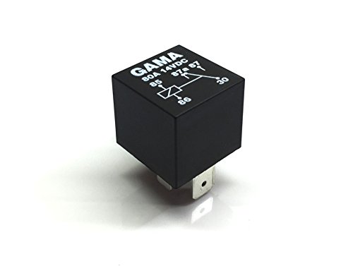 GAMA Electronics High Power 80 Amp Relay Single Pole, Double Throw SPDT