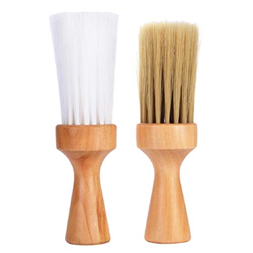 Vacally Beard Brush Nylon Hair Wooden Perfect Skin Care l For All Beard Balms and Beard Oils l Exfoliates Skin, helps Softening and Conditioning Itchy Beards