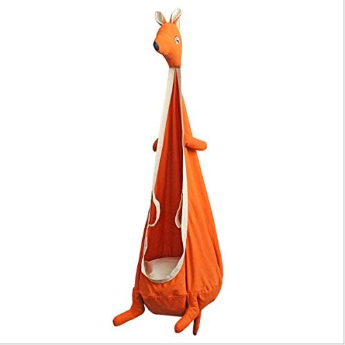 WYDML Kangaroo Child Hammock Pod Swing Chair Nook Animal Tent - Kids Outdoor Indoor Swing Cloth Hanging Seat - Include Hardware Kit