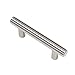 Gobrico 30 Pack Cabinet Pulls Brushed Nickel Cabinet Door Knobs 2-1/2