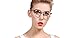 SOOLALA Womens Hot Fashion Cateye Eyeglass Frame Stylish Reading Glasses
