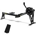 Concept2 RowErg Model E Indoor Rowing Machine with Tall Legs - PM5 Monitor, Device Holder, Adjustable Air Resistance, Easy Storage with FitXion Sweat Towel