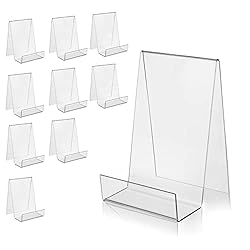 ZOEY Acrylic Book Stand with Ledge Clear Display