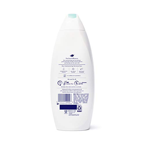 DOVE BODY WASH FOR SOFTER AND SMOOTHER SKIN SENSITIVE SKIN HYPOALLERGENIC AND SULFATE FREE BODY WASH 22 OZ