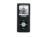 Atomik Components - New Ipod Nano 4G BLACK Silicone Case with adjustable armband