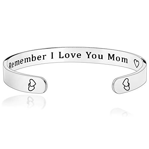 Mom Cuff Bangle Bracelet Mom Gift 