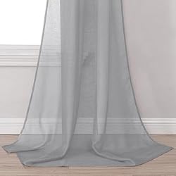 DONREN Grey Window Scarf for Background - Luxury