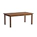 Coaster Home Furnishings Marbrisa Rectangular Dining Table Sienna Brown 100621