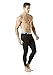 TSLA Men's Thermal Compression Pants, Athletic Sports Leggings & Running Tights, Wintergear Base Layer Bottoms, Fleece Lined Black, Large