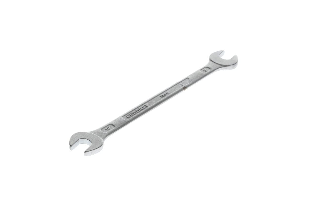 Gedore 6-9X10 9 x 10 mm D3110 Double Open Ended Spanner - Silver — image 1
