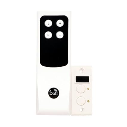 Dott Systems Remote Control Switches for 1 Light and 1 Fan - A Home Automation System