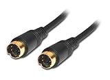 3 FT S-Video SVideo Cable Gold Male/Male Camcorder